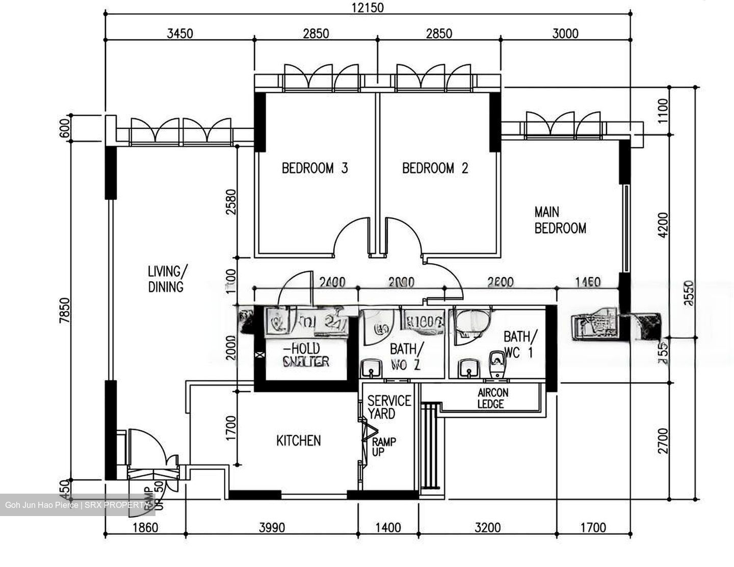 Blk 671A Waterway Banks (Punggol), HDB 4 Rooms #466652571